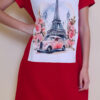 Haljina 26 MoMa k.r. - red - Eiffel