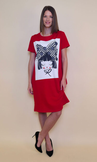 Haljina 26 MoMa k.r. - red - Sweety