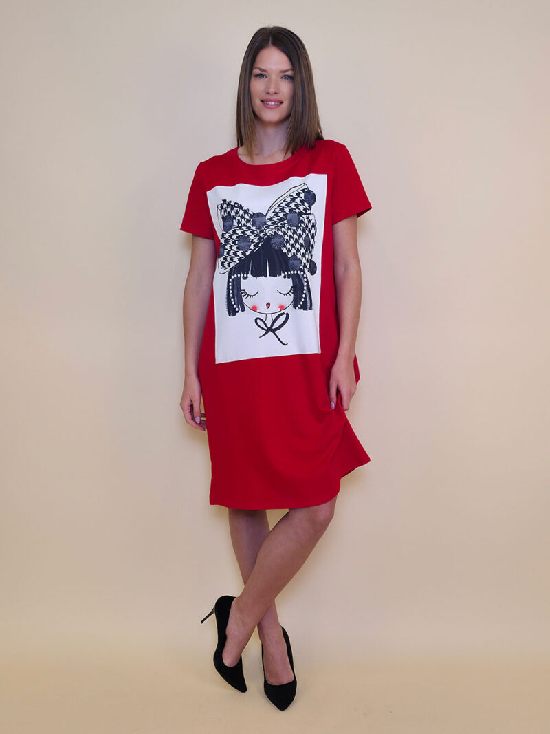 Haljina 26 MoMa k.r. - red - Sweety