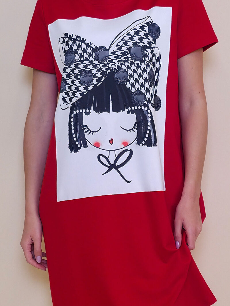 Haljina 26 MoMa k.r. - red - Sweety