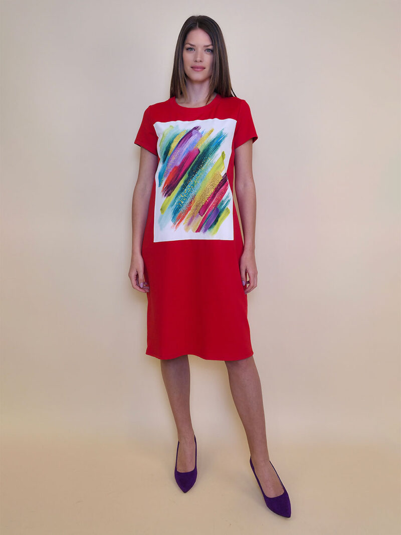 Haljina 26 MoMa k.r. - red - Tempera