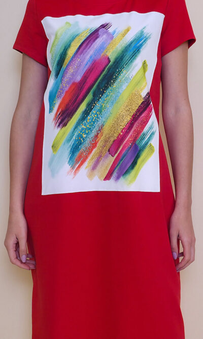 Haljina 26 MoMa k.r. - red - Tempera