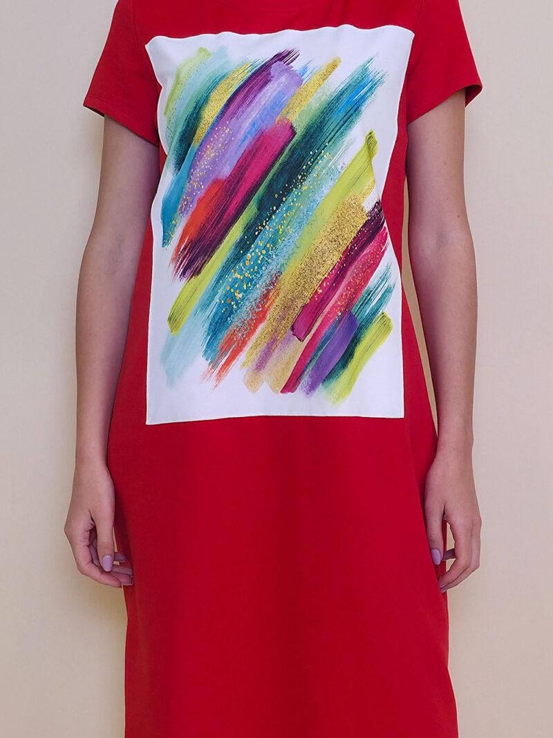 Haljina 26 MoMa k.r. - red - Tempera
