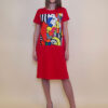 Haljina 26 MoMa k.r. - red - Art Girl