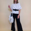 Tunika 28 Elmo - viscose UN paspul - white