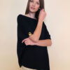 Tunika 48 Alta - poncho plt UN - black