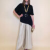 Tunika 48 Alta - poncho plt UN - black