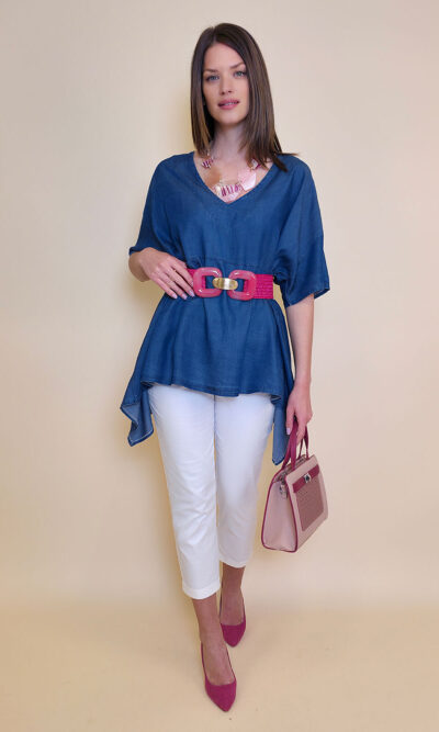 Tunika 40 Bluff - viscose jeans UN - d.jeans