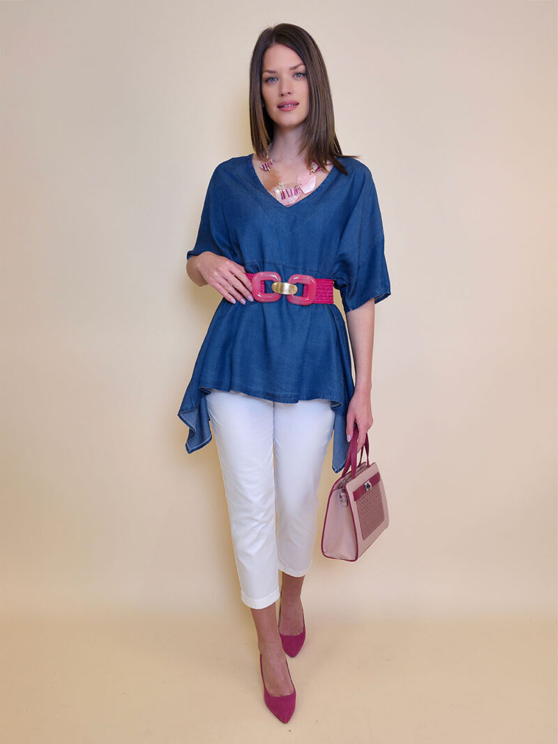 Tunika 40 Bluff - viscose jeans UN - d.jeans