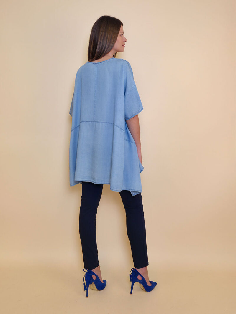 Tunika 40 Bluff - viscose jeans UN - l.jeans