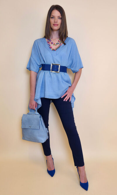 Tunika 40 Bluff - viscose jeans UN - l.jeans