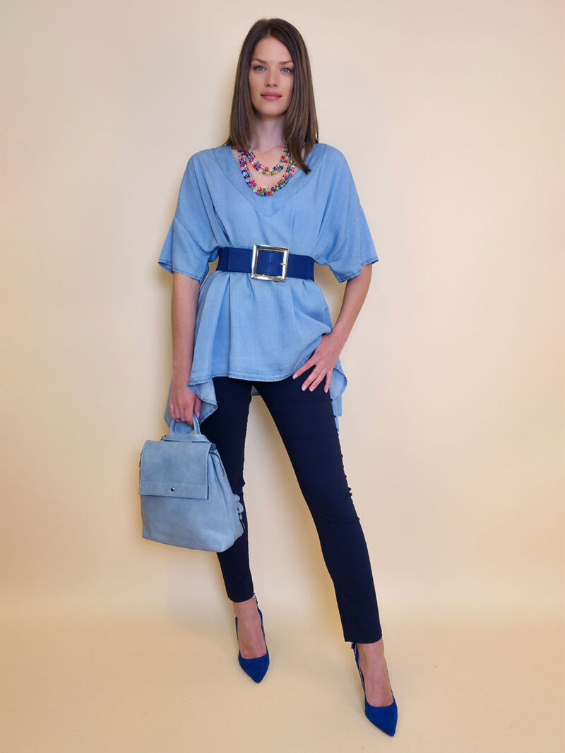 Tunika 40 Bluff - viscose jeans UN - l.jeans