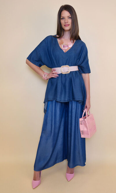 Tunika 40 Bluff - viscose jeans UN - d.jeans