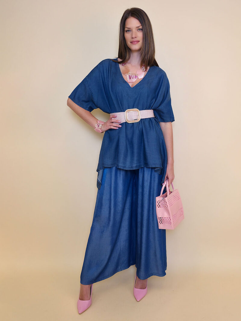 Tunika 40 Bluff - viscose jeans UN - d.jeans