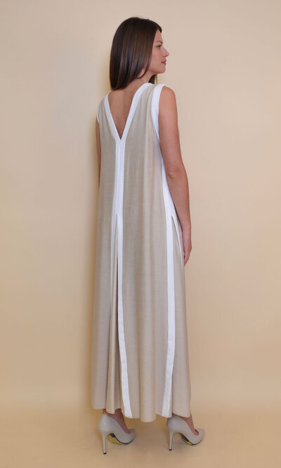 Haljina 40 Annabella - viscose UN lajsne - beige