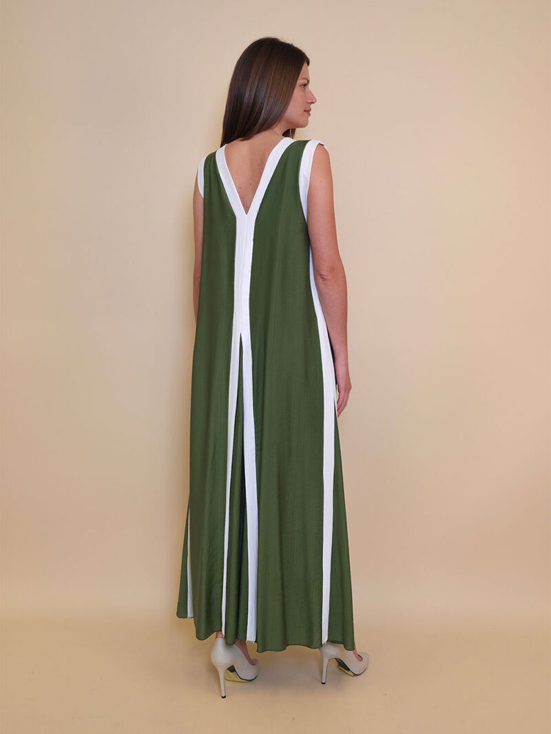Haljina 40 Annabella - viscose UN lajsne - military