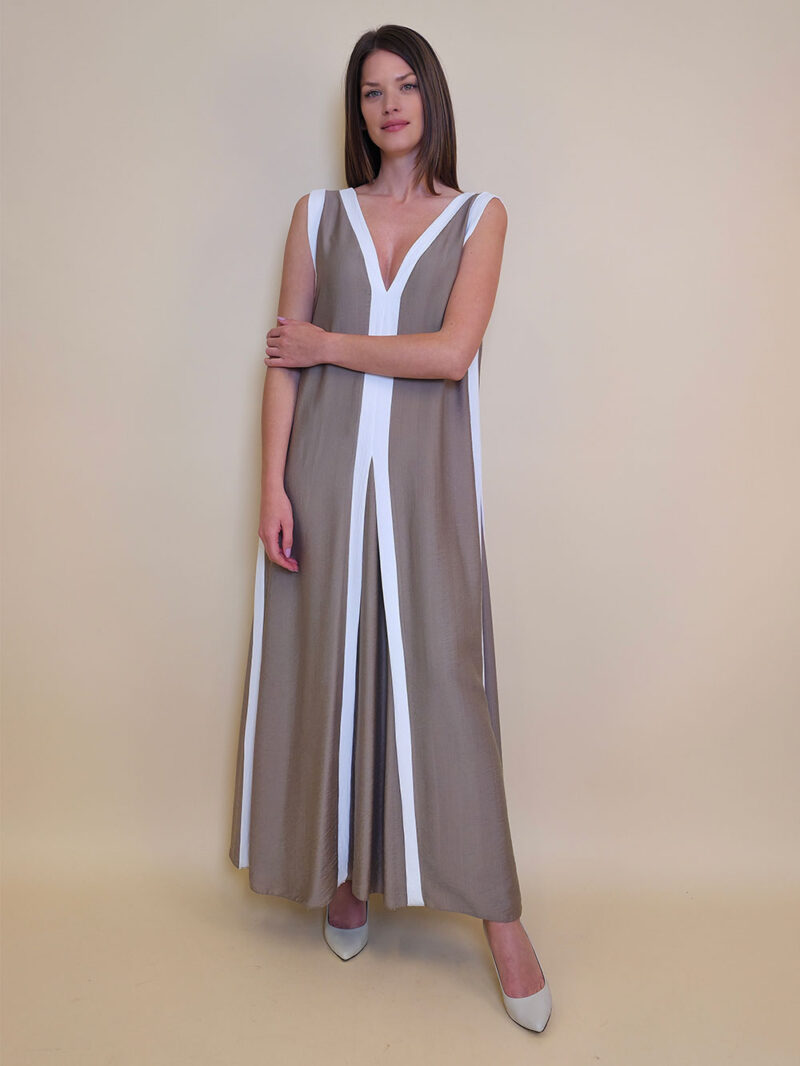 Haljina 40 Annabella - viscose UN lajsne - fango