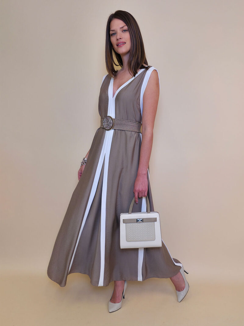 Haljina 40 Annabella - viscose UN lajsne - fango