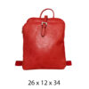 Torba 20 - ruksak big double - red