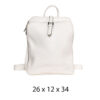Torba 20 - ruksak big double - white