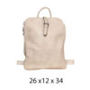 Torba 20 - ruksak big double - beige