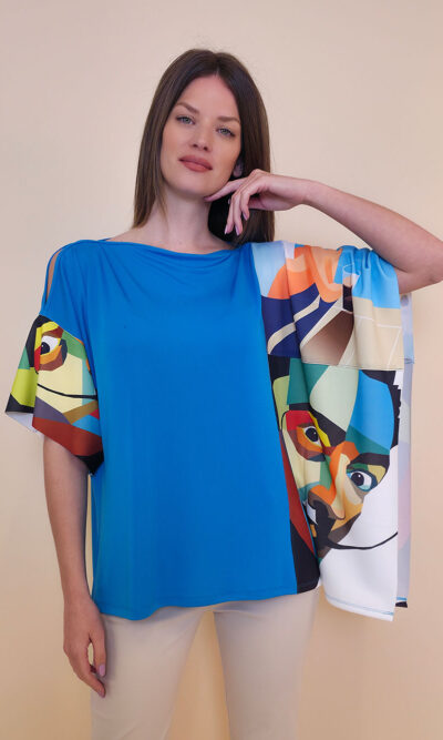 Tunika 36 Fantasy - jersey UN malibu - Dali /Na bazenu