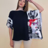 Tunika 36 Fantasy - cotton jersey UN black - Parisienne/C/B pas