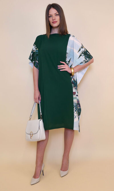 Kaftan 44 Fantasy - gtte UN bottle green - Koliba