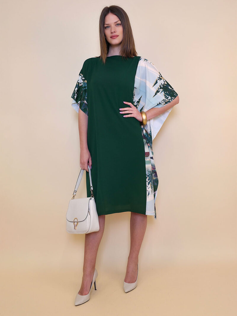 Kaftan 44 Fantasy - gtte UN bottle green - Koliba