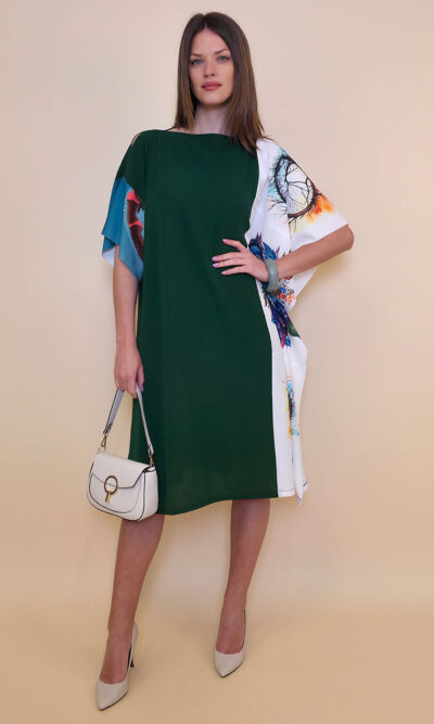 Kaftan 44 Fantasy - gtte UN bottle green - Totem/Sova