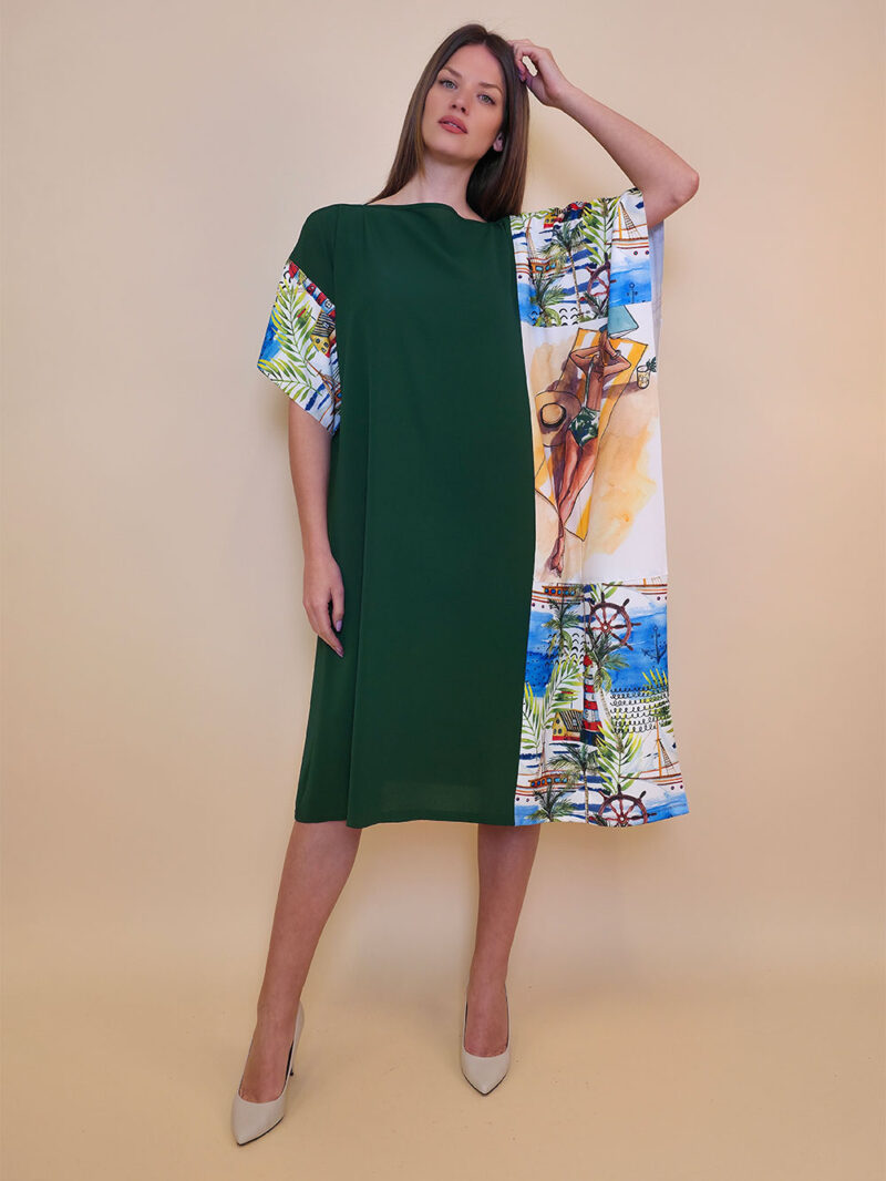 Kaftan 44 Fantasy - gtte UN bottle green - Svjetionik/Zeleni Badić