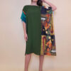 Kaftan 44 Fantasy - gtte UN military - Harfa/Žena Smaragd