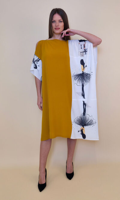 Kaftan 44 Fantasy - gtte UN camel - Crnka na Vjetru/Till Suknja