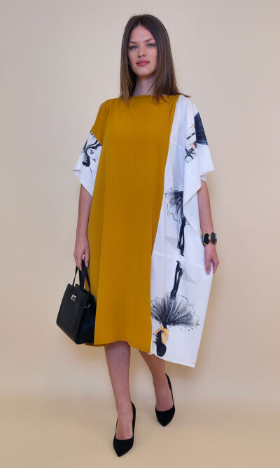 Kaftan 44 Fantasy - gtte UN camel - Crnka na Vjetru/Till Suknja