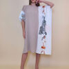 Kaftan 44 Fantasy - gtte UN beige - Prugasta Marama/Zebra