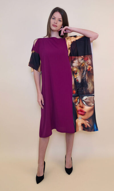 Kaftan 44 Fantasy - gtte UN amarena - M&Psić Sepia/M.Tuga/Glasses