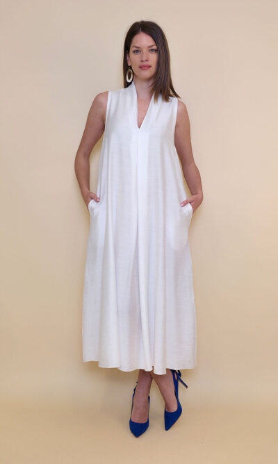 Haljina 35 Anniston - viscose UN - white