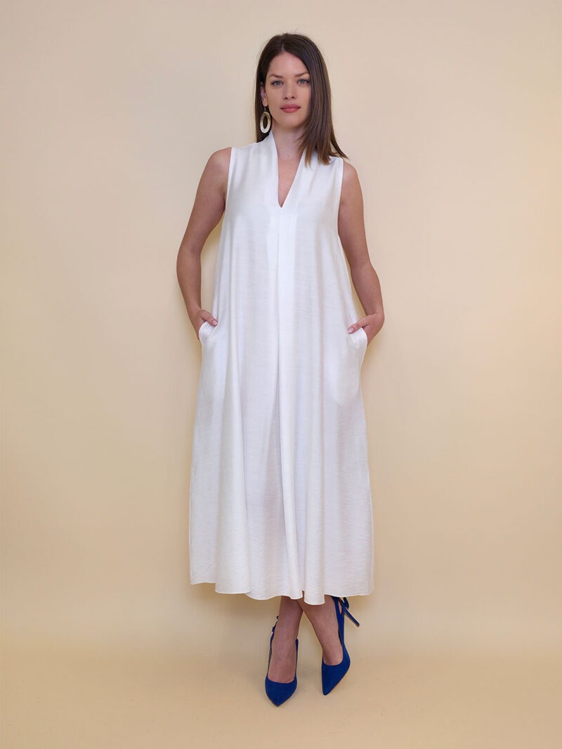 Haljina 35 Anniston - viscose UN - white