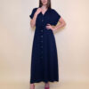 Haljina 40 Roberta - viscose UN - navy
