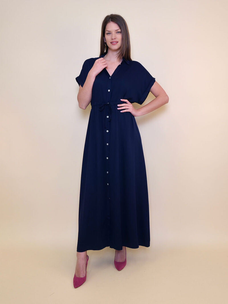 Haljina 40 Roberta - viscose UN - navy
