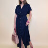 Haljina 40 Roberta - viscose UN - navy