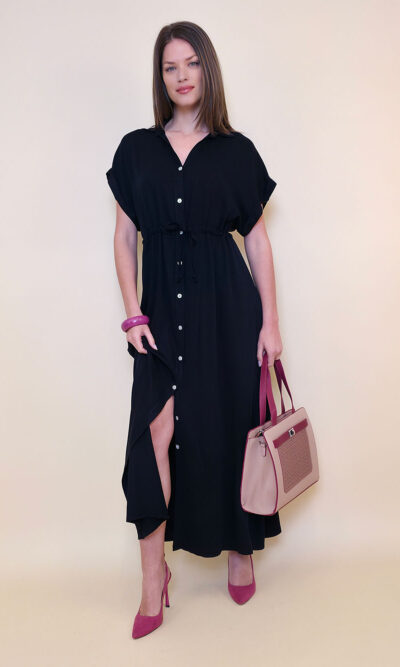 Haljina 40 Roberta - viscose UN - black