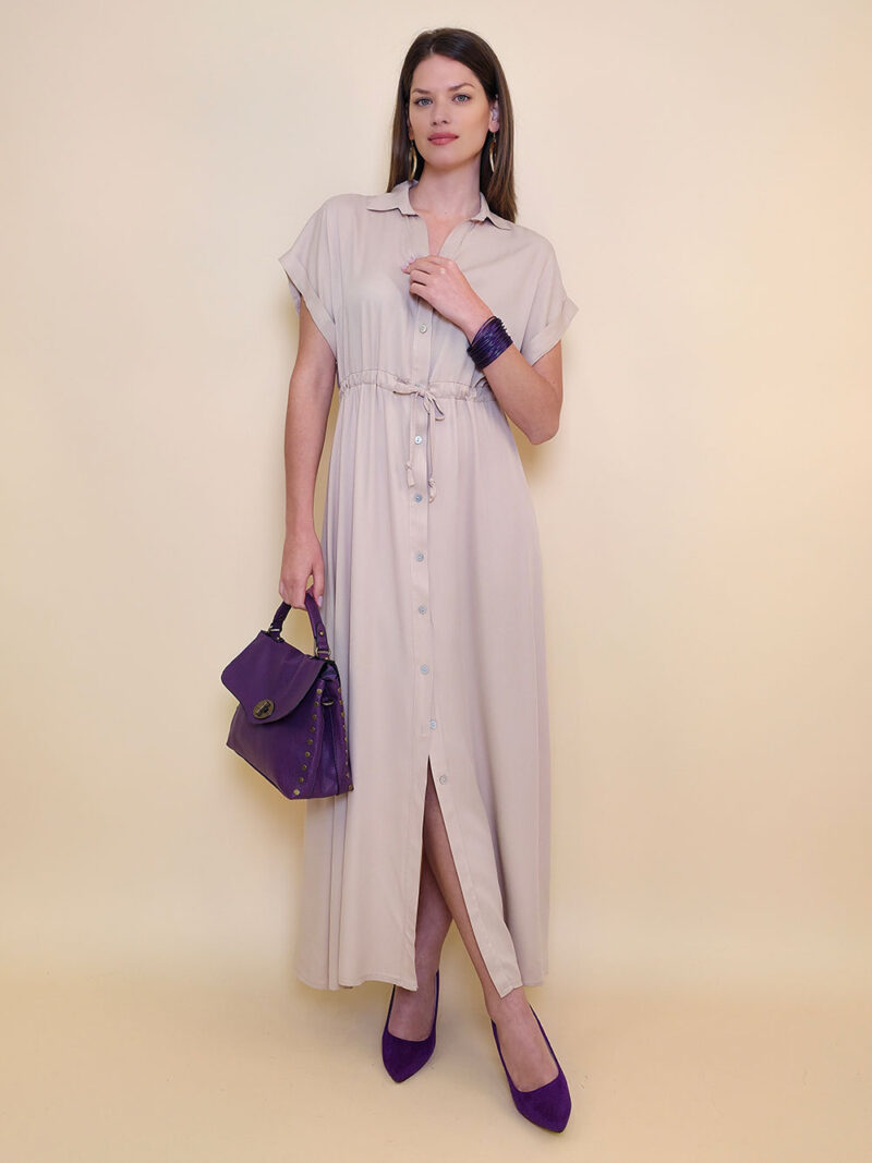 Haljina 40 Roberta - viscose UN - beige