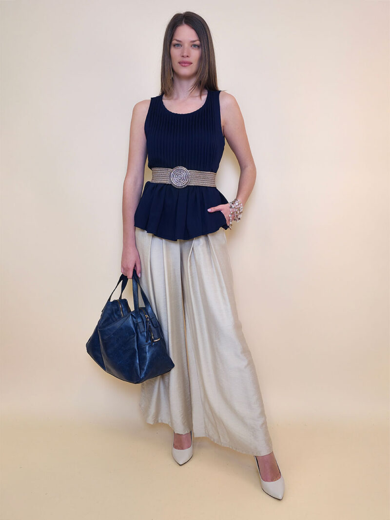 Top 32 Sharon - viscose UN - navy