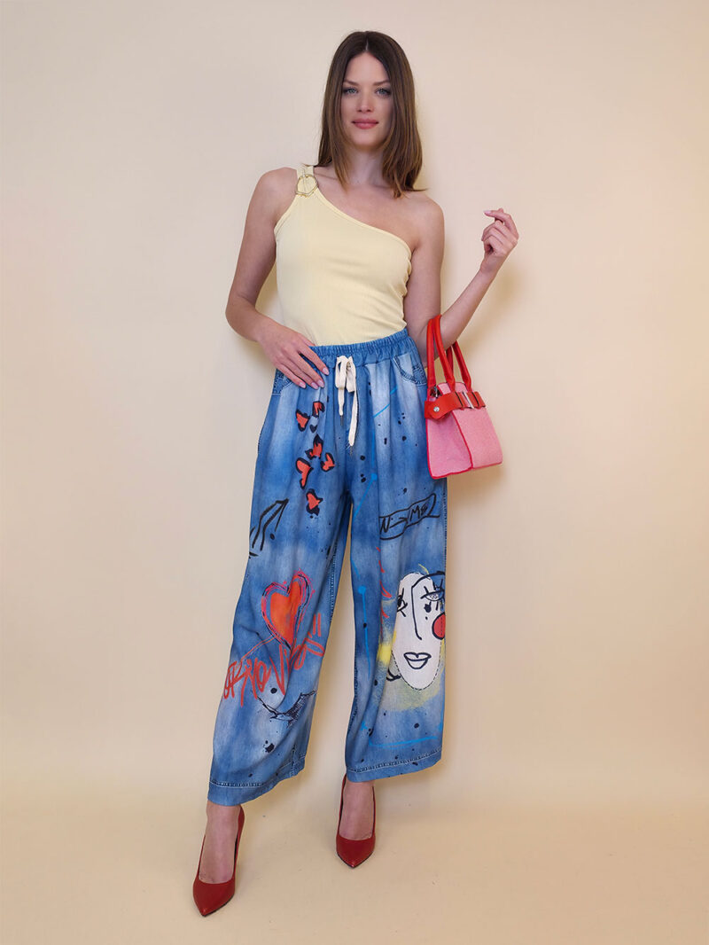 Hlače 39 Pueblo - jeans Pale Woman