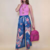 Hlače 39 Pueblo - jeans Etno Pinkish