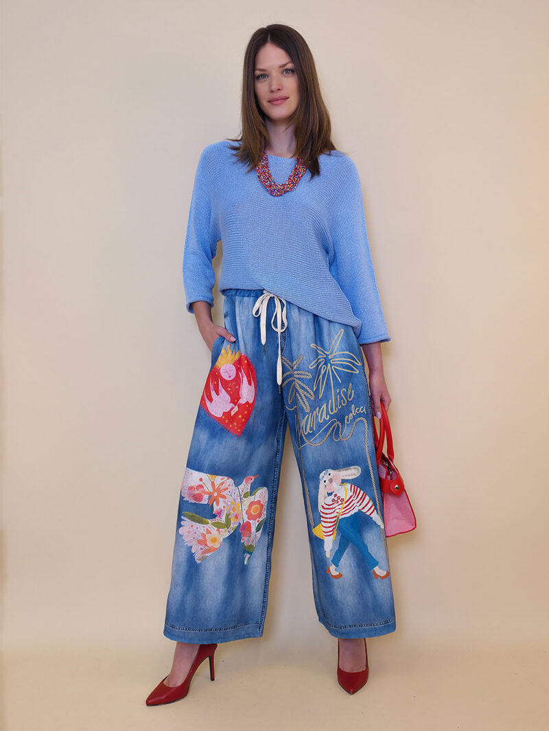 Hlače 39 Pueblo - jeans Golubice