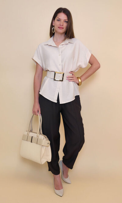 Košulja 30 Adel - viscose UN - beige
