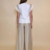 Majica 38 Lavonia - cotton UN white/lace