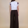 Hlače 32 Griffin - viscose UN - brown